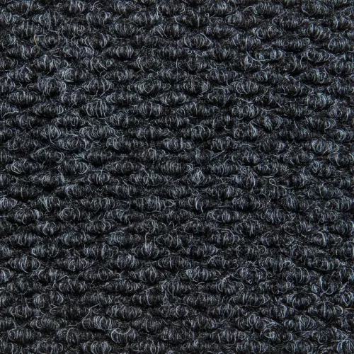 Dark gray berber carpet top
