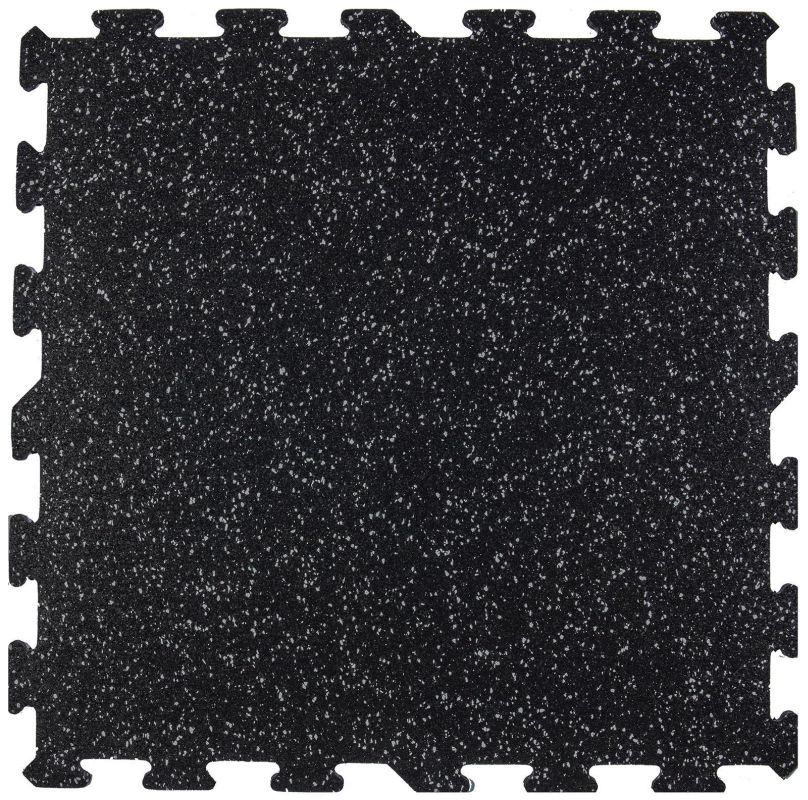 3/8 Sport-Lock Tile - Easy Install Interlocking Rubber Tile