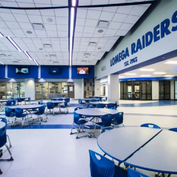 Amarco Flex Sport Cafeteria Flooring Application