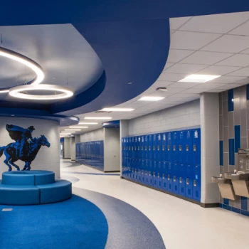 Amarco Flex Sport Locker Room Flooring Application