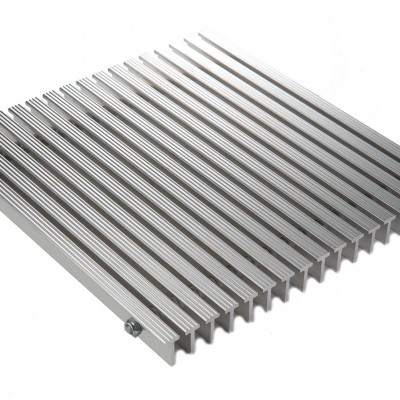 G-550S - 1 inch - Serrated Aluminum Foot Grille