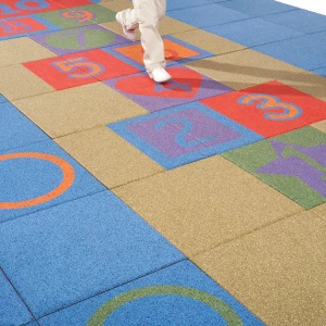 Safe-T-Tile - Fall Rated Playground Tile