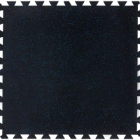 Sport-Fleck - 36" X 36" Recycled Rubber Tile